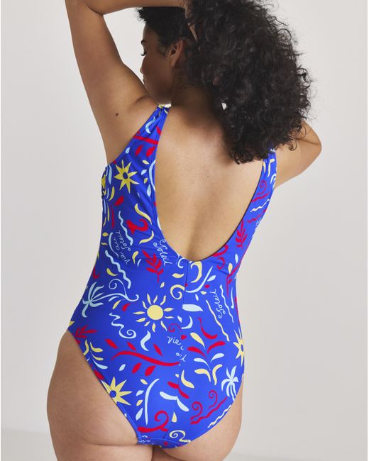 Simply Be Blue 2 Pack Value Swimsuits
