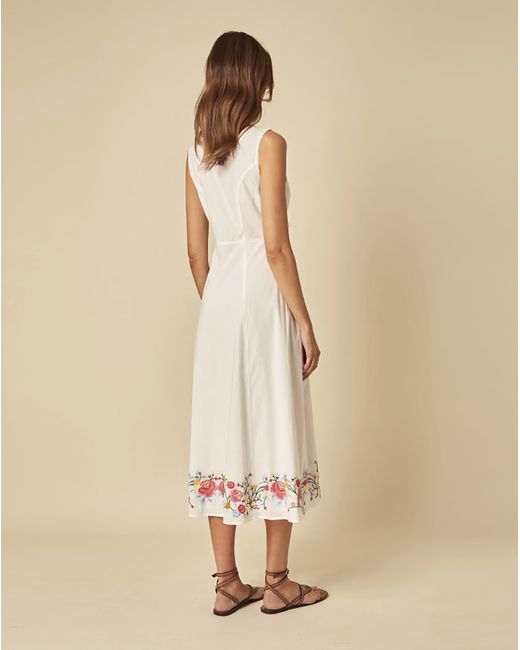 Nobody's Child Natural Terra Midi Dress