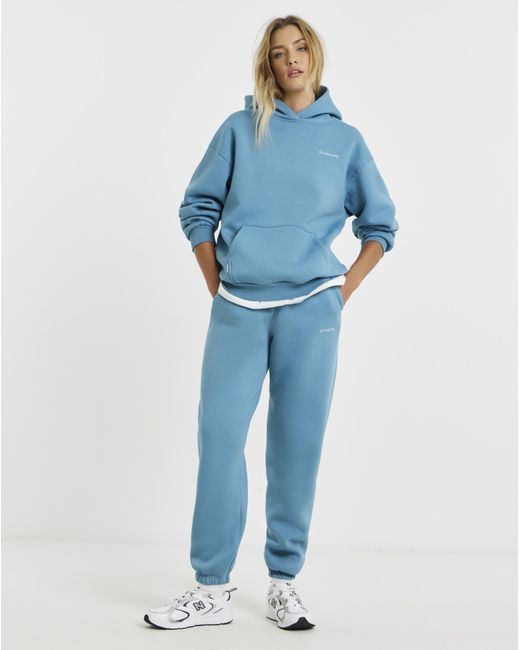 Gym King Blue 365 Relaxed Fit Hoodie