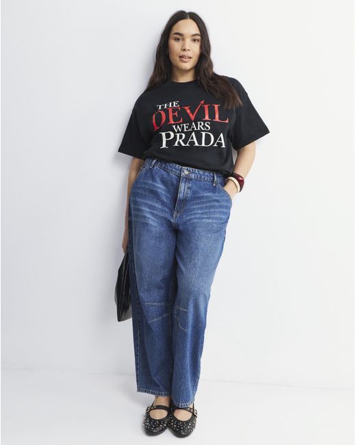 Simply Be Blue The Devil Wears Prada Tee