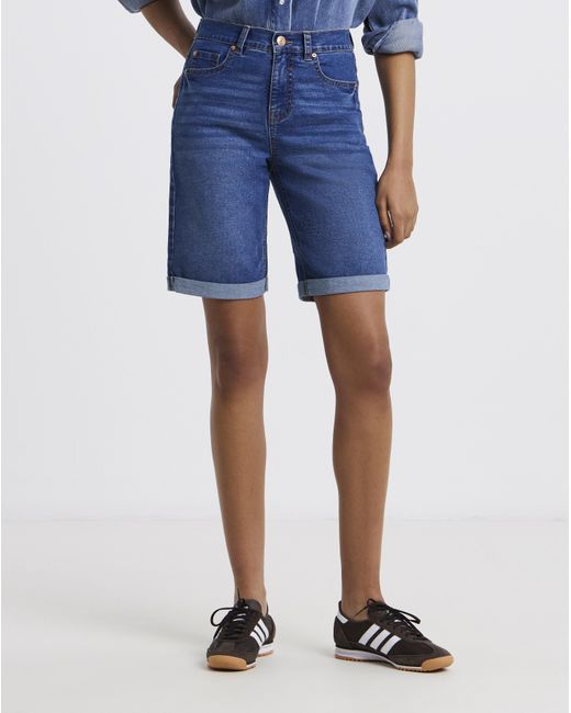 Simply Be Blue 24/7 Knee Short