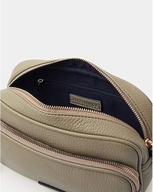 Accessorize Green Double Zip Camera Bag