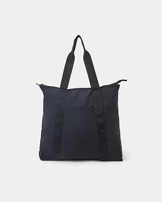 Accessorize Blue Packable Travel Tote Bag