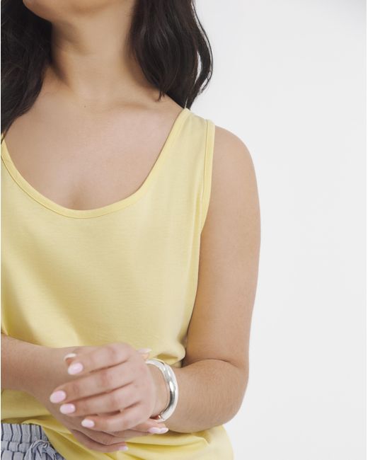 Simply Be Yellow 2 Pack Slouchy Vests