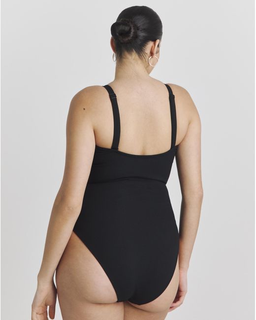 MAGISCULPT Black Contour Me Bandeau Swimsuit