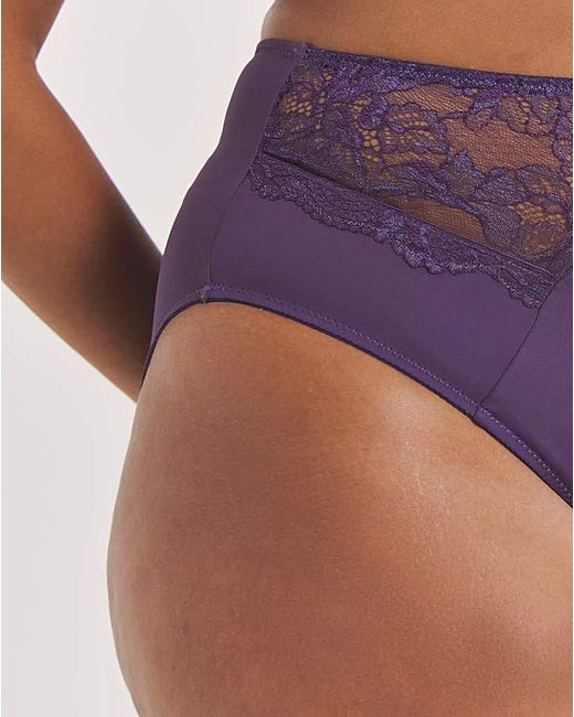 Pretty Secrets Purple Ella 2 Pack Full Knickers