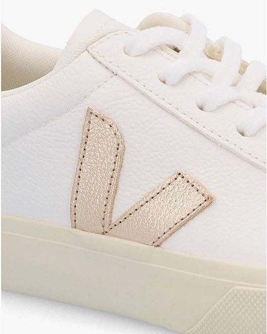 Veja White Campo Extra Platine Trainers