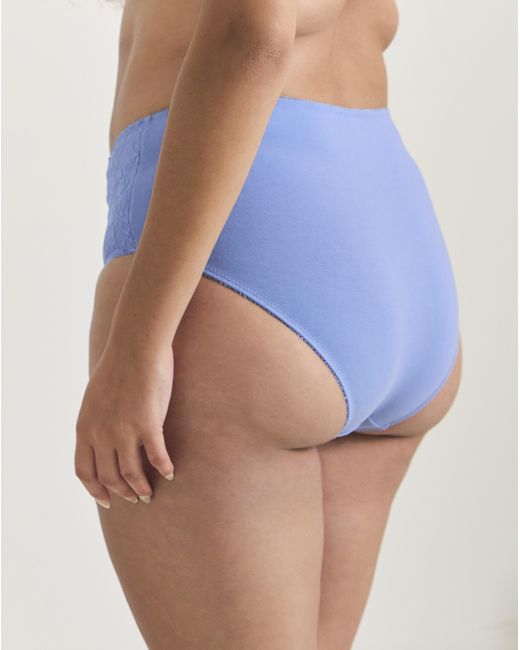 Pretty Secrets Blue New Sarah 2 Pack Full Knickers