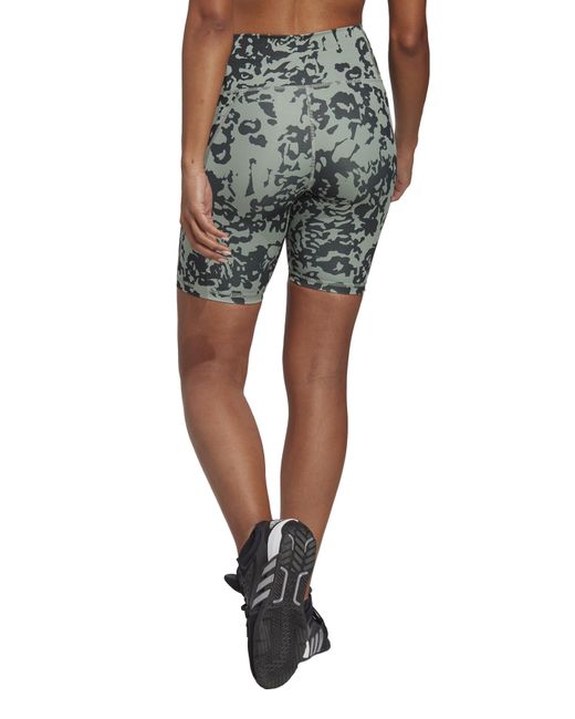 Adidas Green Training Short Leggings
