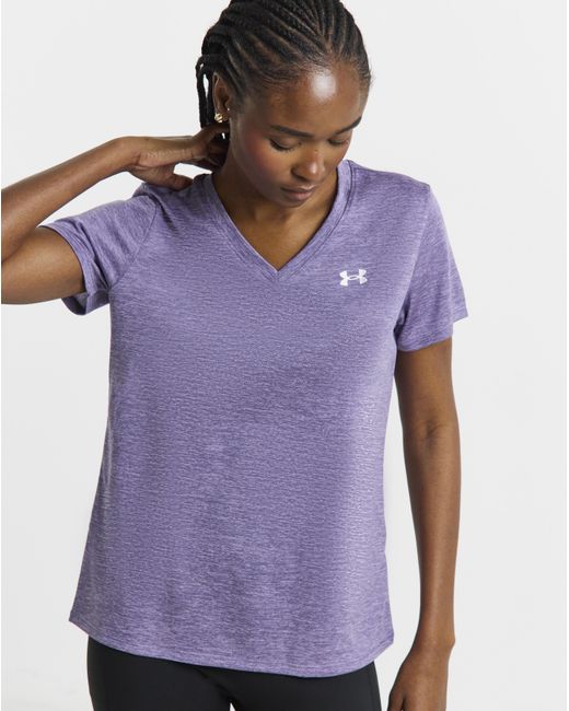 Under Armour Purple Tech Short Sleeve T-Shirt