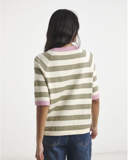 Simply Be Multicolor Half Sleeve Jumper