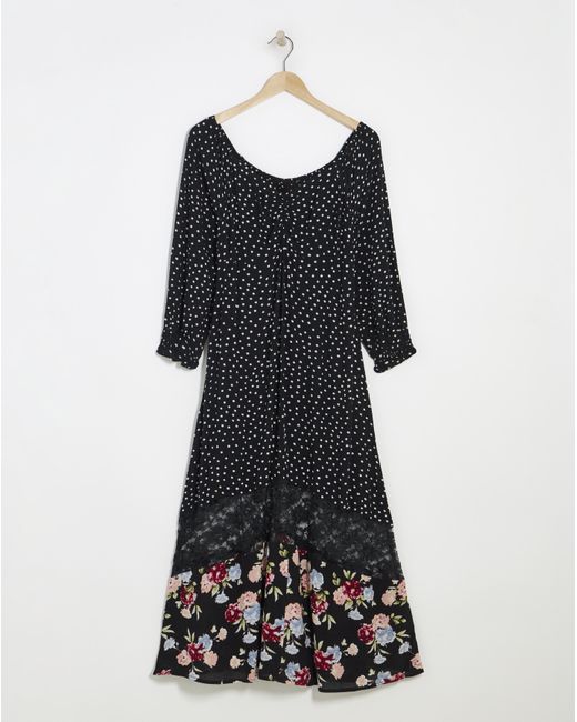 Joe Browns Multicolor Lace Insert Maxi Dress