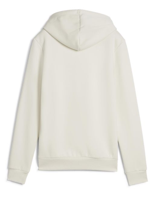 PUMA White Essentials Logo Hoodie