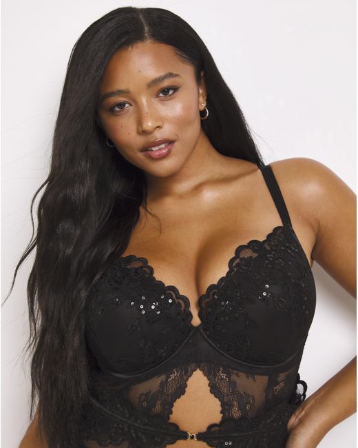 Ann Summers Black Icon Padded Body