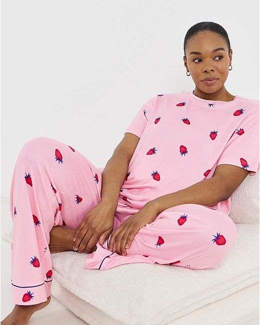 Pretty Secrets Pink Supersoft Pj Set