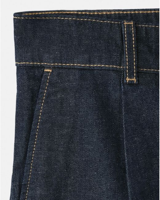Mango Multicolor Mid- Rise Denim Bermuda Shorts