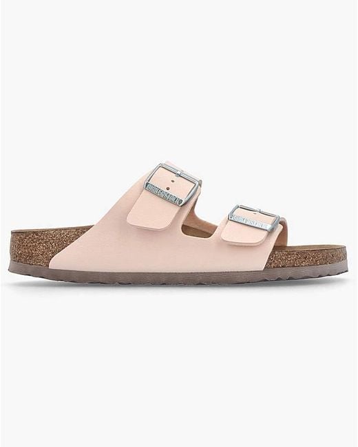 Birkenstock Pink Arizona Birko-Flor Mules