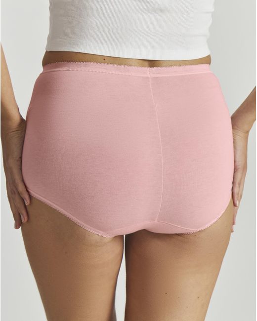 Sloggi Pink 3Pk Basic Maxi Briefs Multi