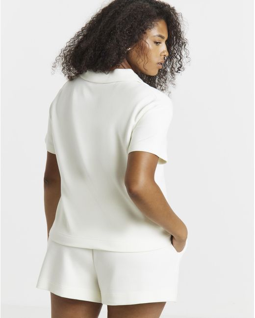 JD Williams White Supersoft Lounge Set