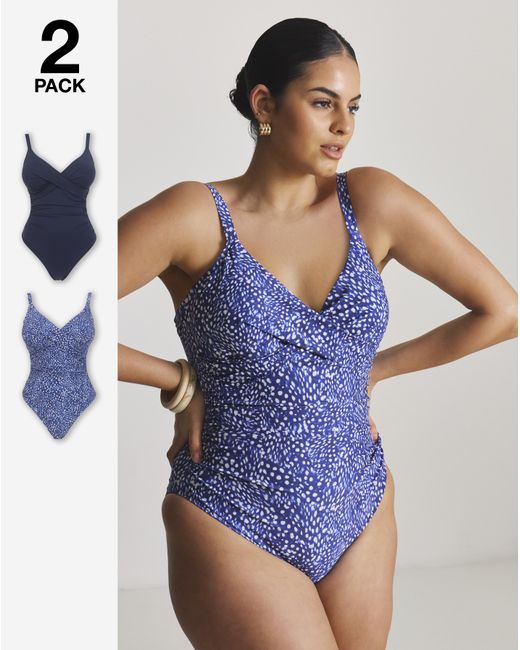 MAGISCULPT Blue 2 Pack Swimsuits