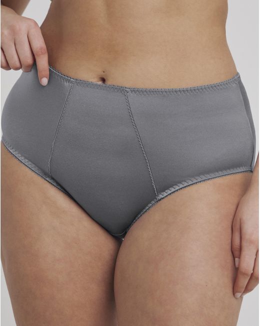 Goddess White Keira Full Fit Briefs
