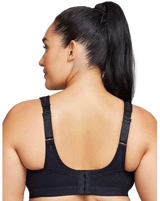 Glamorise Black 9066 Sport Bra