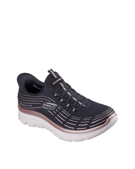 Skechers White Summits Plus Slip-Ins Trainers