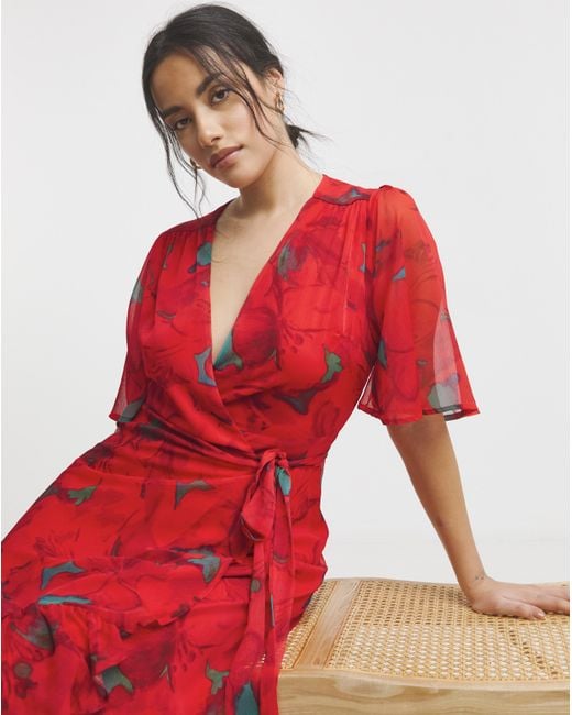 Hope & Ivy Red Maxi