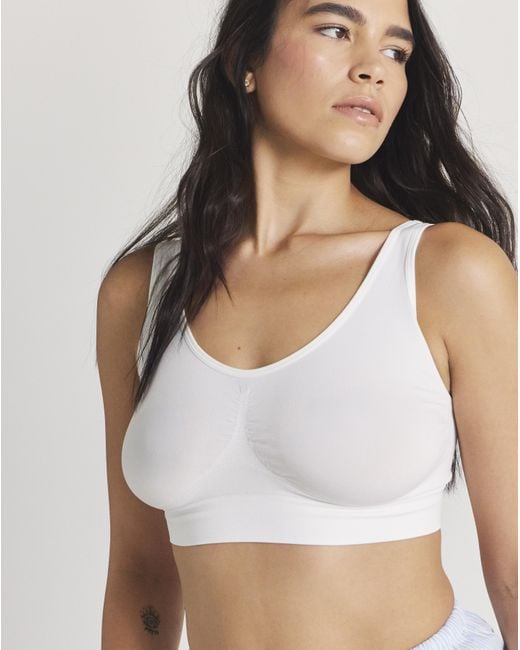 Pretty Secrets White 3 Pack Comfort Tops