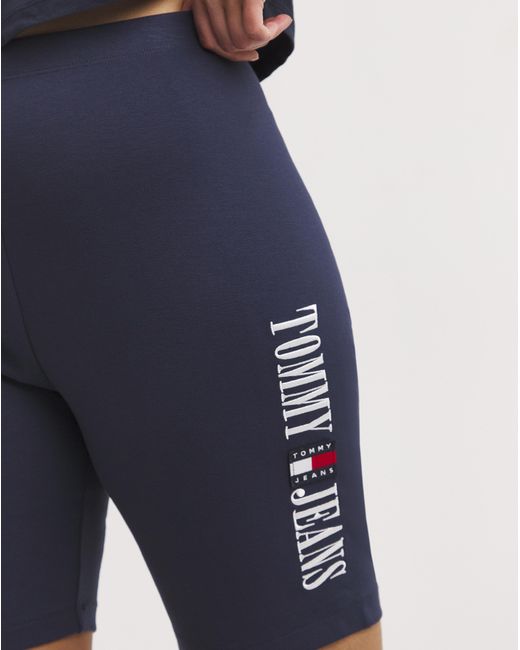 Tommy Hilfiger Blue Cycling Shorts