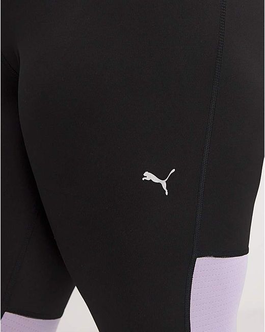PUMA White Regular Rise Long Tight