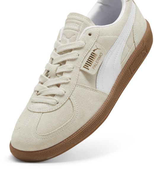 PUMA White Palermo Trainers