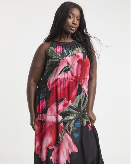 Religion Red Jade Maxi Dress