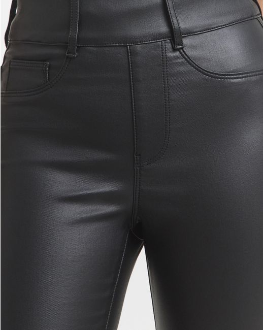 Simply Be Blue Coated Skinny Jeggings