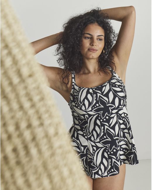 MAGISCULPT Multicolor Flatter Me Tankini Top
