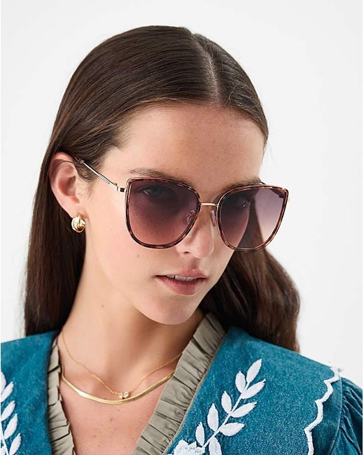 Accessorize Natural Cat Eye Sunglasses