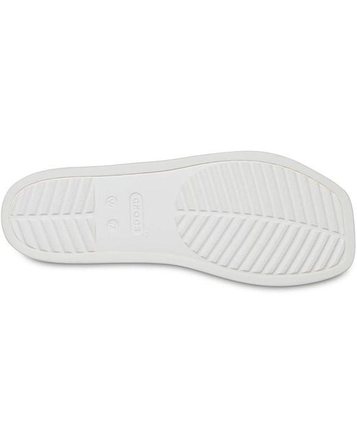 CROCSTM White Miami Toe Loop Sandal