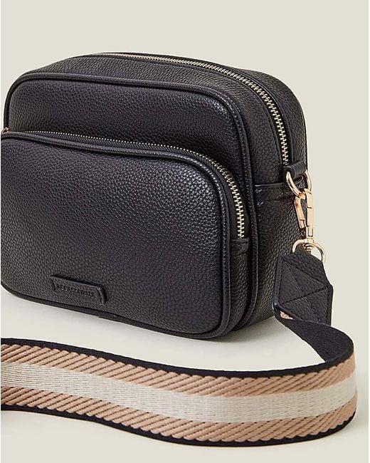 Accessorize Blue Double Zip Camera Bag