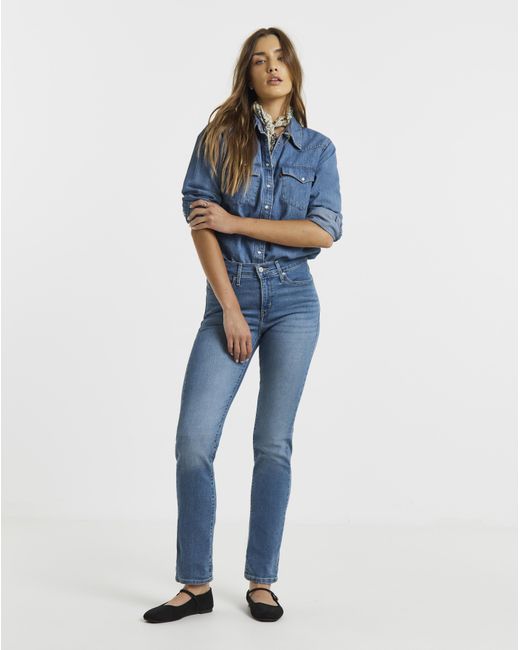 Levi's Blue 314 Shaping Straight Jean