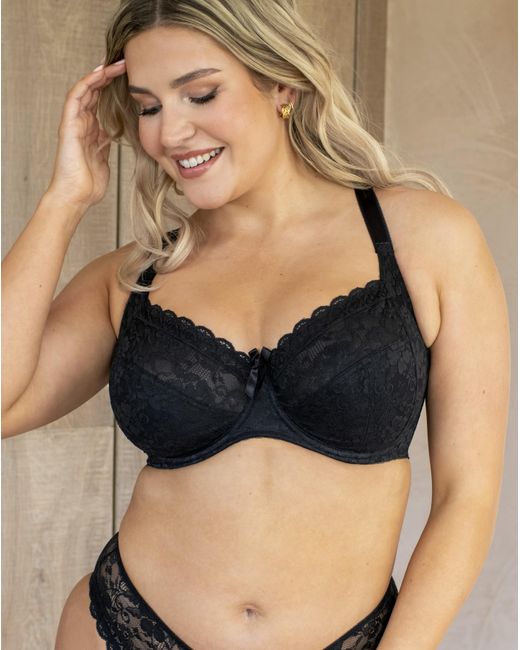 Pour Moi Black Pour Moi Rebel Full Cup Bra