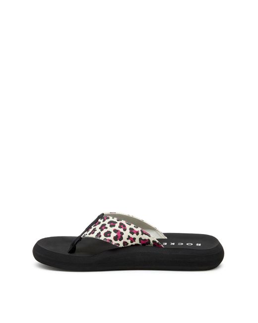 Rocket Dog White Spotlight Toe Post Sandals