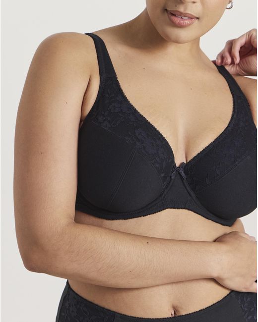 Pretty Secrets Black 2 Pack Sarah Wired Full Cup Bras