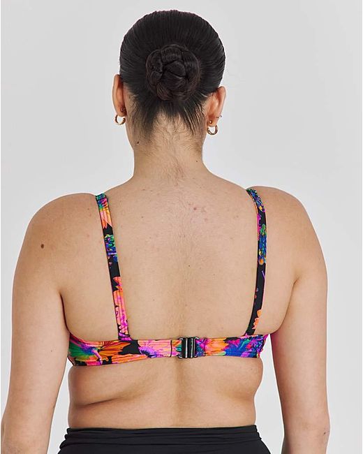 Simply Be Multicolor Underwired Bikini Top