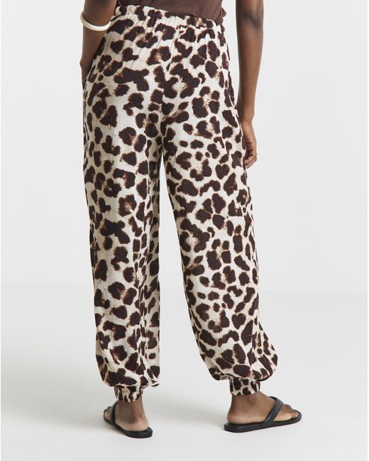 Simply Be White Balloon Trouser