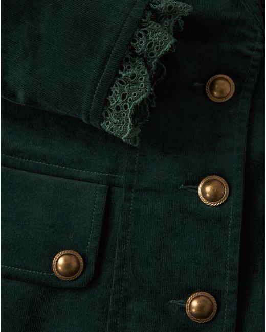 Joe Browns Green Winter Walks Cord Jacket