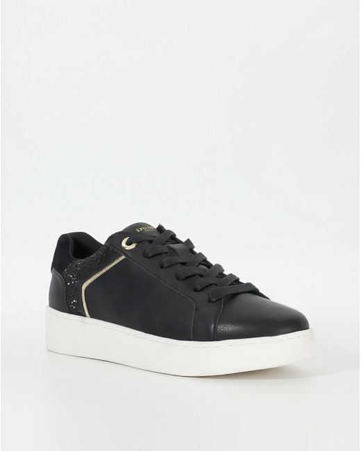 Dune White Platform Trainers D Fit