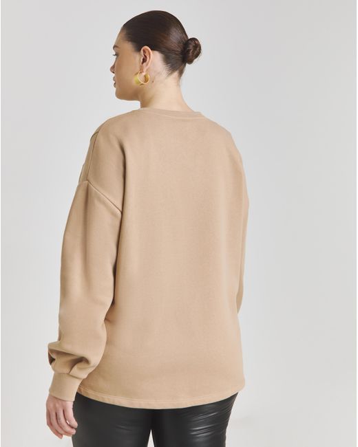 Simply Be Natural Piping Detail Side Split Sweat