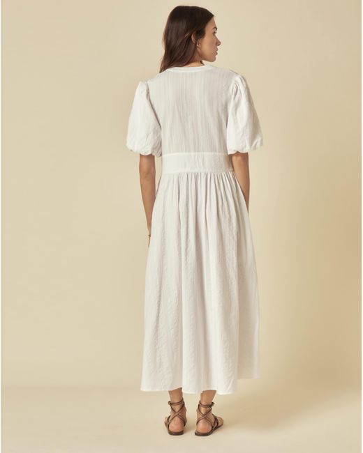 Nobody's Child Natural Midi Dress
