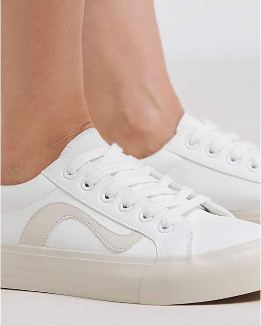 Simply Be Blue Retro Runner Trainer