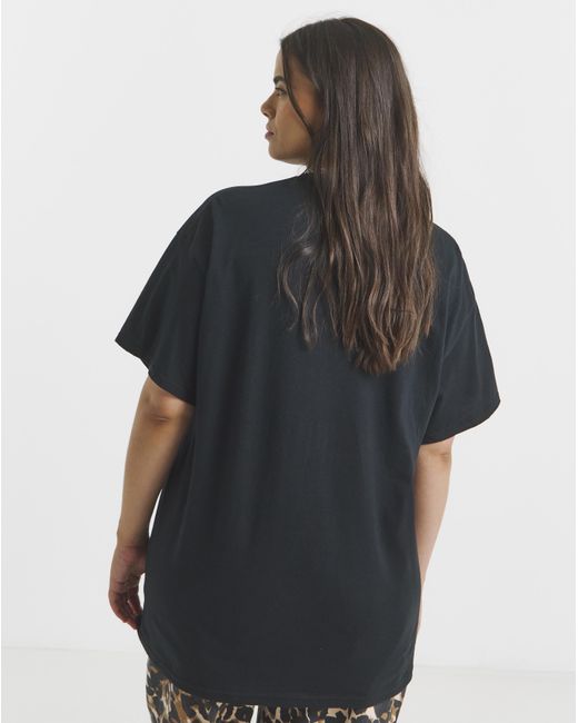 Simply Be Blue Embroidery T-Shirt